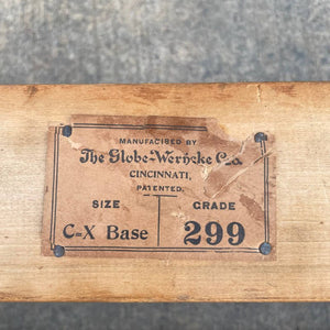 Vintage Barristers Oak & Glass Stackable Bookcase by Globe Wernicke, c.1940’s