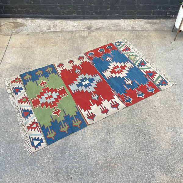 Vintage Persian Wool Carpet Rug, c.1960’s