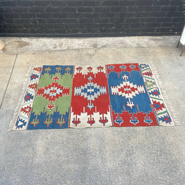 Vintage Persian Wool Carpet Rug, c.1960’s