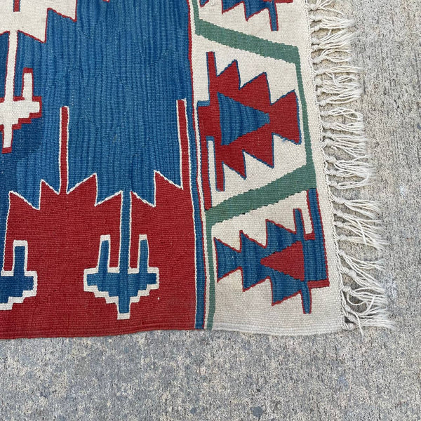 Vintage Persian Wool Carpet Rug, c.1960’s