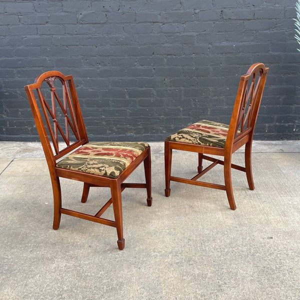 Set of 6 Antique Federal Style Mahogany Dining Chairs, c.1950’s