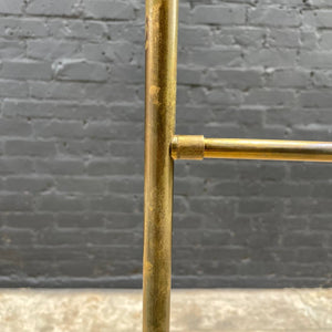 Mid-Century Modern Brass Orb Floor Lamp by Koch & Lowy, c.1960’s